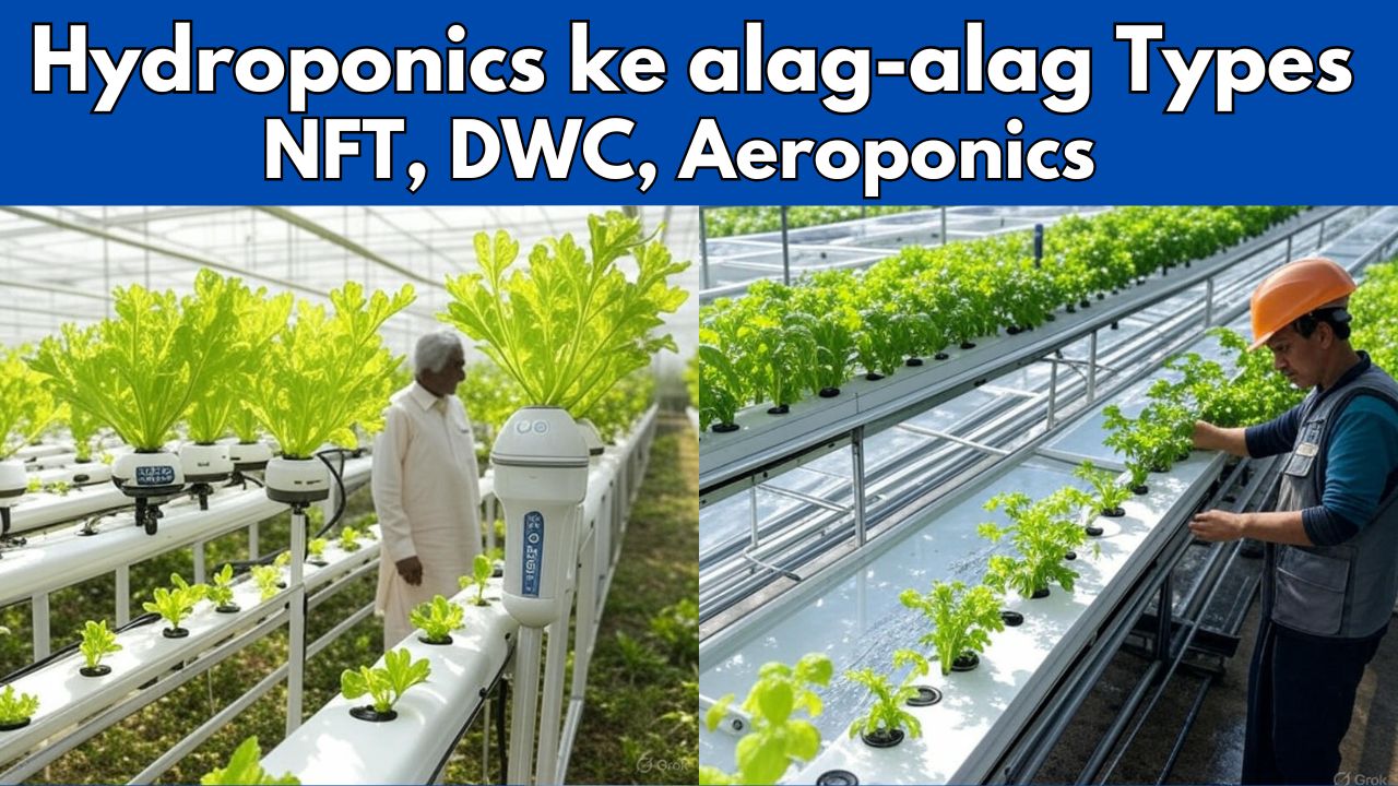 Hydroponics ke alag-alag Types (NFT